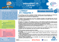 Aperçu de la fiche A02 - Aménagement de l'atelier